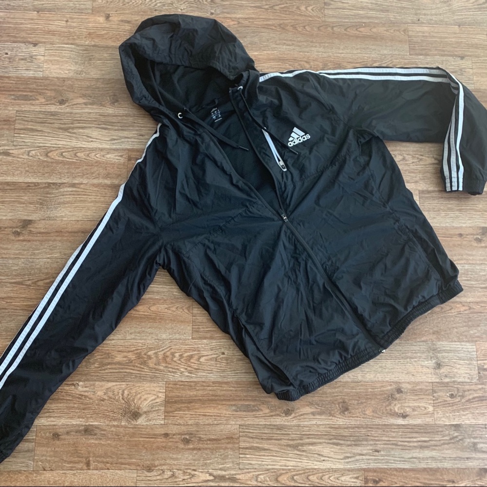 Adidas Windbreaker hoodie